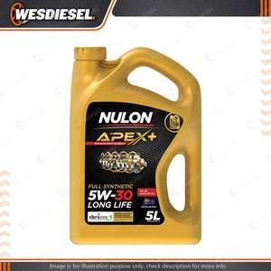 Nulon Full SYN APEX+ 5W-30 Long Life Engine Oil SYN5W30-5 Upgrade APX5W30D1-5 - Picture 1 of 2