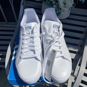Laddies Adidas Stan Smith VULC Trainers Size Uk 6 Brand New With Tags Boxed - Picture 1 of 12