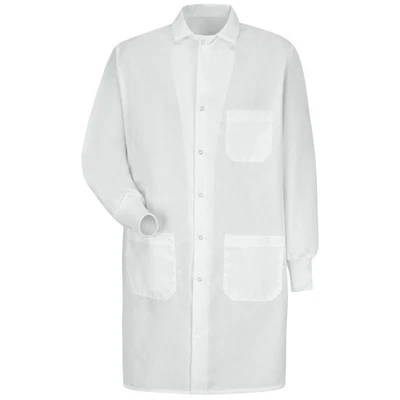 Red Kap Unisex Specialized Cuffed Lab Coat with Interior Pocket - Image 1 of 3