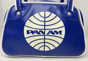 PAN AM Mini Explorer Bag Originals Certified Vintage Style Pan Am Blue - Picture 1 of 11