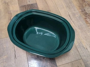 Rival 3745 Ricambio Inserto in Gres ROCCIA Verde per Crockpot 4,5 Qt Ovale - Foto 1 di 10