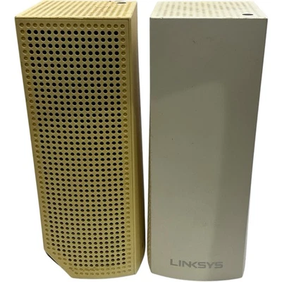 Linksys Velop WHW03 Tri-Band Mesh Wi-Fi System 2 Nodes Powers On 102 - Image 1 of 4