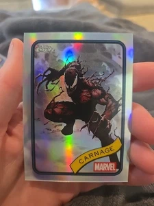 Tarjeta refractor Marvel Carnage 2025 Topps cromada # 173 - Imagen 1 de 2