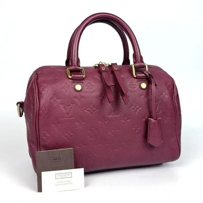 Louis Vuitton Handbag Speedy Bandriere 25 M40764 Monogram Aurore Auth #AH3174 - Image 1 of 4