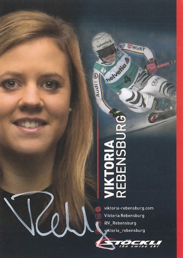Viktoria Rebensburg:Olympiasiegerin 2010, OS 3.2014,WM 2.2015+2019 Ski Alpin GER - Bild 1 von 1