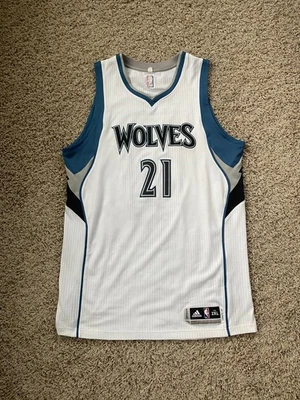 2014–15 Adidas Rev30 NBA Minnesota Timberwolves Кевин Гарнетт подлинный Джерси - Изображение 1 из 4