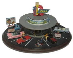 Vintage GM The Danbury Mint The Fork In The Road Classic American Diners SELTEN LESEN - Bild 1 von 20