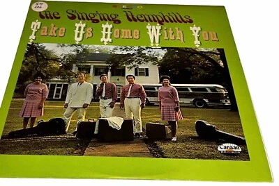 The Hemphills Take Us Home with You Southern Gospel Music Record Album Lp 22H33 Foto 1 de 4