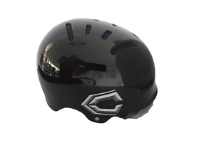 Capix Soldier Gloss Black Skate/ Bicycle L/XL Helmet New In Box - Picture 1 of 6