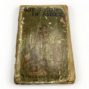 BSA Handbook For Boys 25th Edition Printed February 1922 Paperback BN-894 - Picture 1 of 9