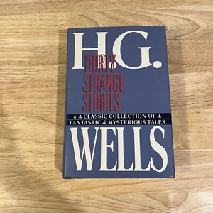 Vintage H. G. Wells Thirty Strange Stories by H. G. Wells 1993 Hardcover Book - Picture 1 of 6
