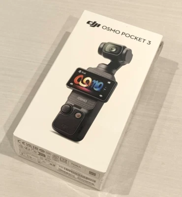 DJI Osmo Pocket 3 1 Inch CMOS Pocket Gimbal Camera  Stereo Recording 4K New - Image 1 of 4