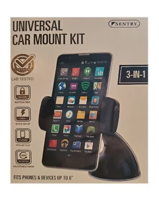 Universal Car Mount Kit 3-IN-1 Free Shipping - Image 1 of 3