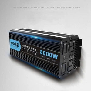 9000W/800W/5000W Power Converter 12/24V to 220V Modify Sine Wave Power Inverter - Bild 1 von 14