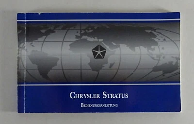 Manuale Di Istruzioni Chrysler Stratus Anno 1994 - Immagine 1 di 3