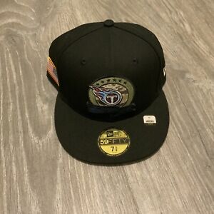 New Era Tennessee Titans Salute to Service 59FIFTY Hat Men’s Size: 7 5/8