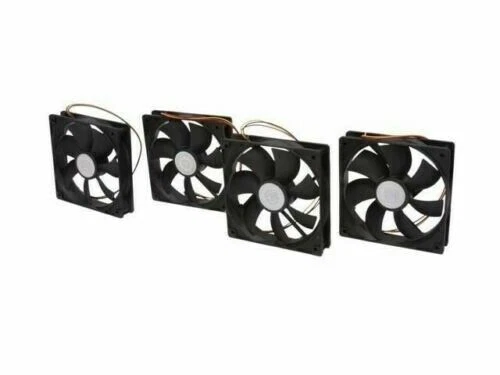 Brand NEW*****(4-Pack) Cooler Master 120mm Computer Case Fan w/3-Pin & 4-Pin - Image 1 of 1