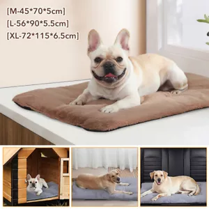 Pet Self Heating Pad Thermal Pet Mat Dog Cat Blanket Machine Washable Dog Mat US - Picture 1 of 20