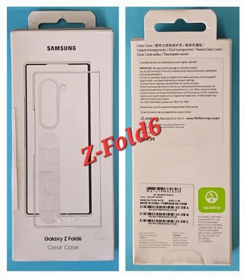  Samsung Galaxy Z Fold6 Grip Protective Case Clear EF-QF956 Original Samsung  - Image 1 of 4