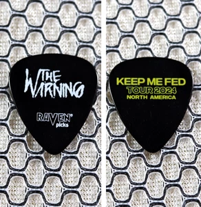 THE WARNING - 2024 Keep Me Fed North American Tour Guitarra Pick ~ - Imagen 1 de 1