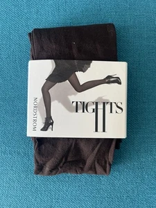 Nordstrom Brown Women’s Nylon Tights - (Medium) - Made in Canada - Picture 1 of 2