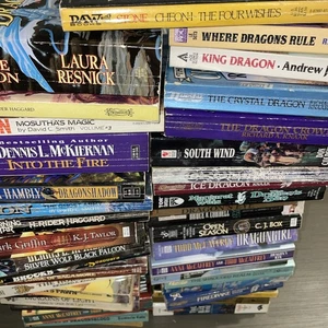 Fantasy Paperback Book SciFi Lot Of 40 Books Vintage - Bild 1 von 6