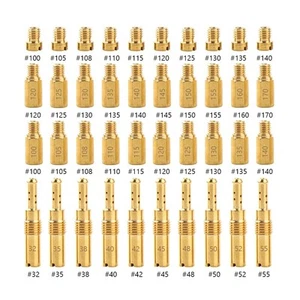30Pcs Carburetor Main Jets and 10Pcs Slow Jets Pilot Jet Kit Fits for PWK Kei... - Picture 1 of 7