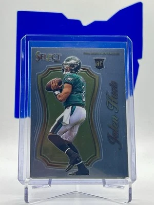 2020 Panini Select - Select Certified Rookies #SCR-22 Jalen Hurts (RC) Eagles - Image 1 of 3