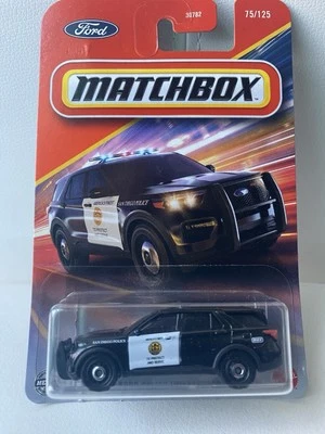 Ford Police Interceptor utilitario Matchbox 2025 Mainline 75/125 vendedor de Estados Unidos Foto 1 de 2