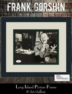 Fotografía firmada de Frank Gorshin The Riddler Batman enmarcada personalizada JSA - Imagen 1 de 6
