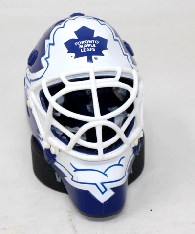 McDonalds NHL Vesa TOSKALA Toronto Maple Leafs Goalie Mini Helmet 2009 Cover
