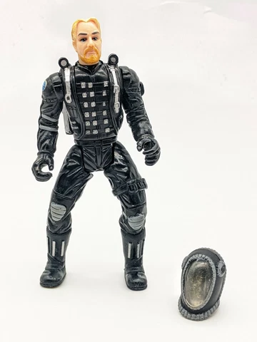 Lost Space Movie Action Figure Prof John Robinson 1997 New Line Productions Cover