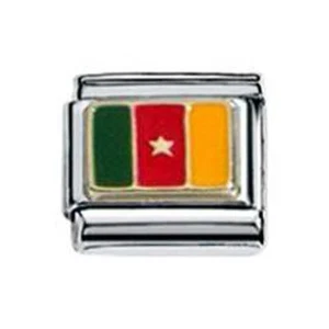 Genuino Zoppini Dije Bandera de Camerún (C1BSB_1B00) - Imagen 1 de 1
