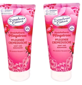 2 Pack Dresden Essence Cream Shower Caress Delicate Peony 2x 200ml - Picture 1 of 2