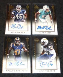 2014 PANINI LIMITED RC ROOKIE AUTO #D/99 MATT HAZEL MIAMI (1 CARD) - Picture 1 of 1