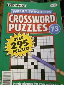 FAMILY FAVORITES: CROSSWORLD PUZZLES #73 OVER 295 PUZZLES
