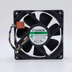 SUNON MF80201VX-Q060-S99 80*80*20MM 8CM DC12 2.40W PWM 4Pin Cooling Fan - Picture 1 of 5