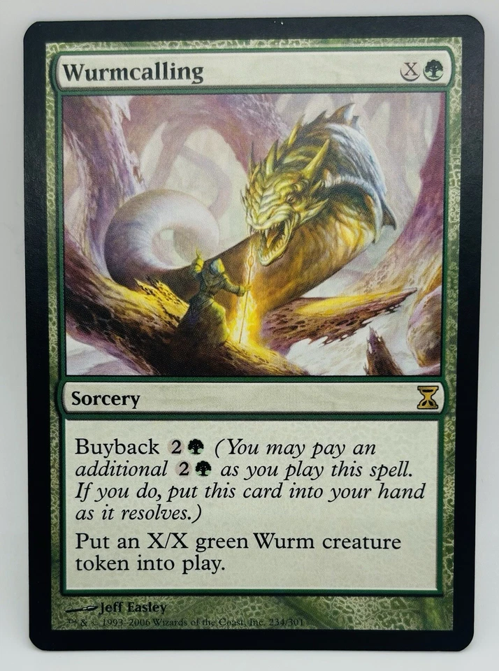 MTG Wurmcalling Time Spiral Regular - Image 1 of 1