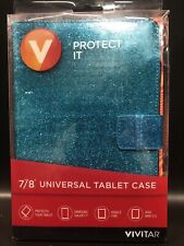 vivitar “protect it” 7”/8” universal tablet case NEW in box Galaxy7 Kindle Fire