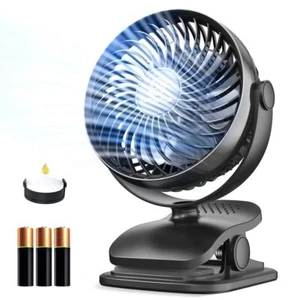 Battery Operated Aa Clip On Fan With Aromatic Function4 Speeds Battery Powered P - Picture 1 of 9