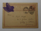 Stampmart: Gb Farthing 1P Qv Foreign Postcard Oxford 1879 Cancel Used To Germany