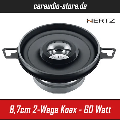 Hertz DCX 87.3 8,7cm 2-Wege Koaxialsystem Lautsprecher Boxen - Paarpreis - Bild 1 von 3