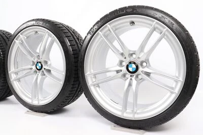 Original BMW M2 F87 Winterräder 19 Zoll 641 M Doppelspeiche 2284907 19187 - Bild 1 von 4