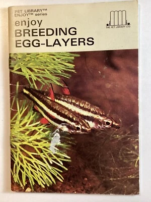 Enjoy Breeding Egg-Layers by Richard Haas- 32 pp - Pet Fish Care - Free Shipping - Image 1 of 4