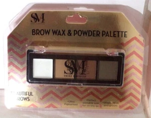 Smoke Mirrors Brow Wax & Powder Palette 3 Powders & 1 Wax All Skin & Hair Colors - Picture 1 of 1