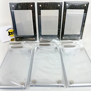 Yu-Gi-Oh Prismatic God Box Official 3pc Screw-Down Display Case KONAMI Japan New - Picture 1 of 13