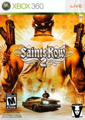 Saints Row 2 (Microsoft Xbox 360, 2008) COMPLETE WITH MANUAL - Image 1 of 2