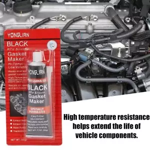 RTV Silicone Instant Gasket Maker Black Hi Temperature Sealant 50g❈ - Picture 1 of 9