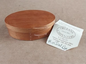 Orleans Carpenters kleiner Kirschholz 3 Finger Shaker Speisekammer Holz Box 4x2,5x1,5 - Bild 1 von 16