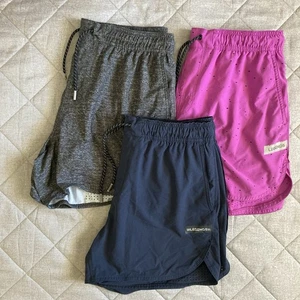 Legends Luka Athletic Gym Shorts Mens Large 5” Inseam Pockets Nylon Poly Stretch - Picture 1 of 19